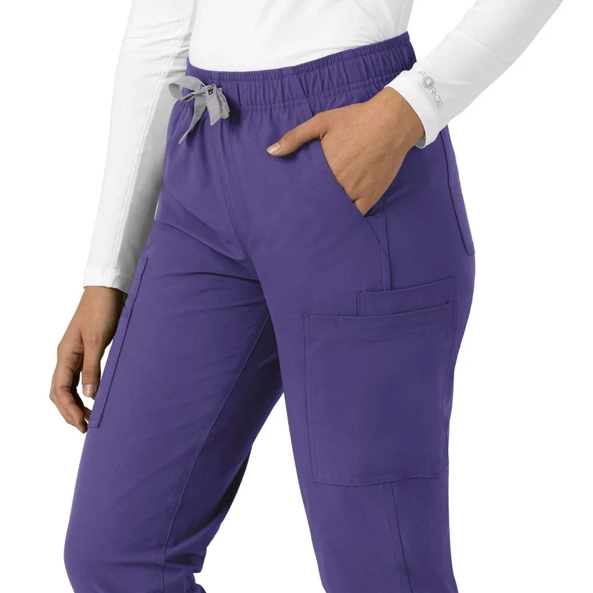 Kadın Force Essentials Düz Paça Scrub Pantolon
