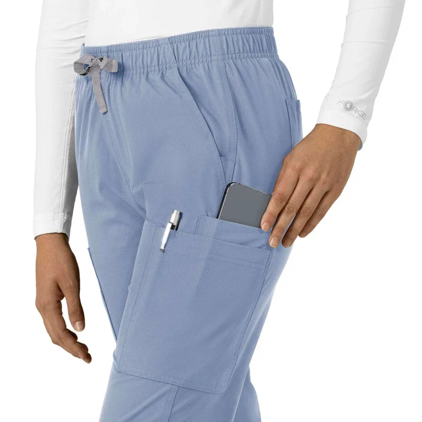 Kadın Force Essentials Düz Paça Scrub Pantolon