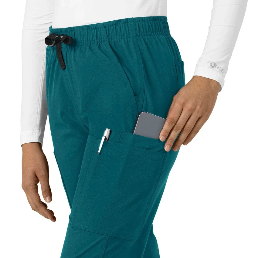 Kadın Force Essentials Düz Paça Scrub Pantolon