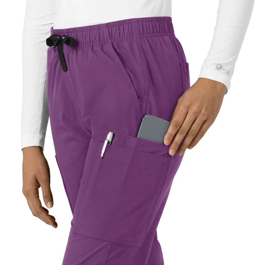 Kadın Force Essentials Düz Paça Scrub Pantolon
