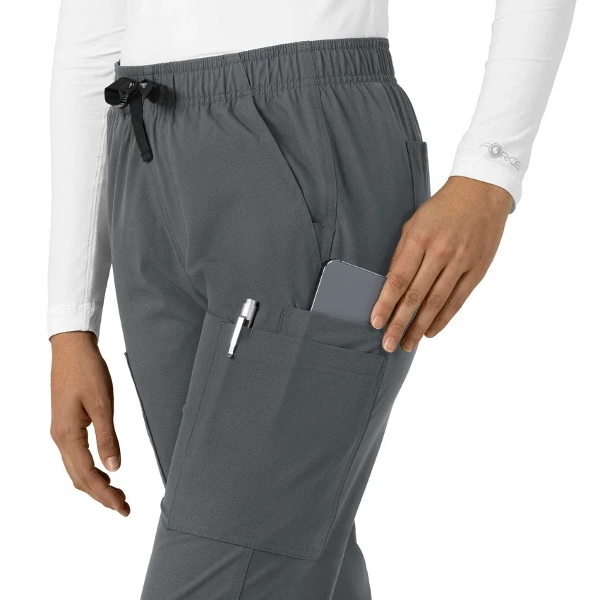 Kadın Force Essentials Düz Paça Scrub Pantolon