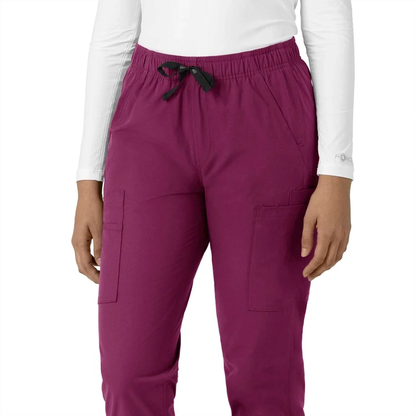 Kadın Force Essentials Düz Paça Scrub Pantolon