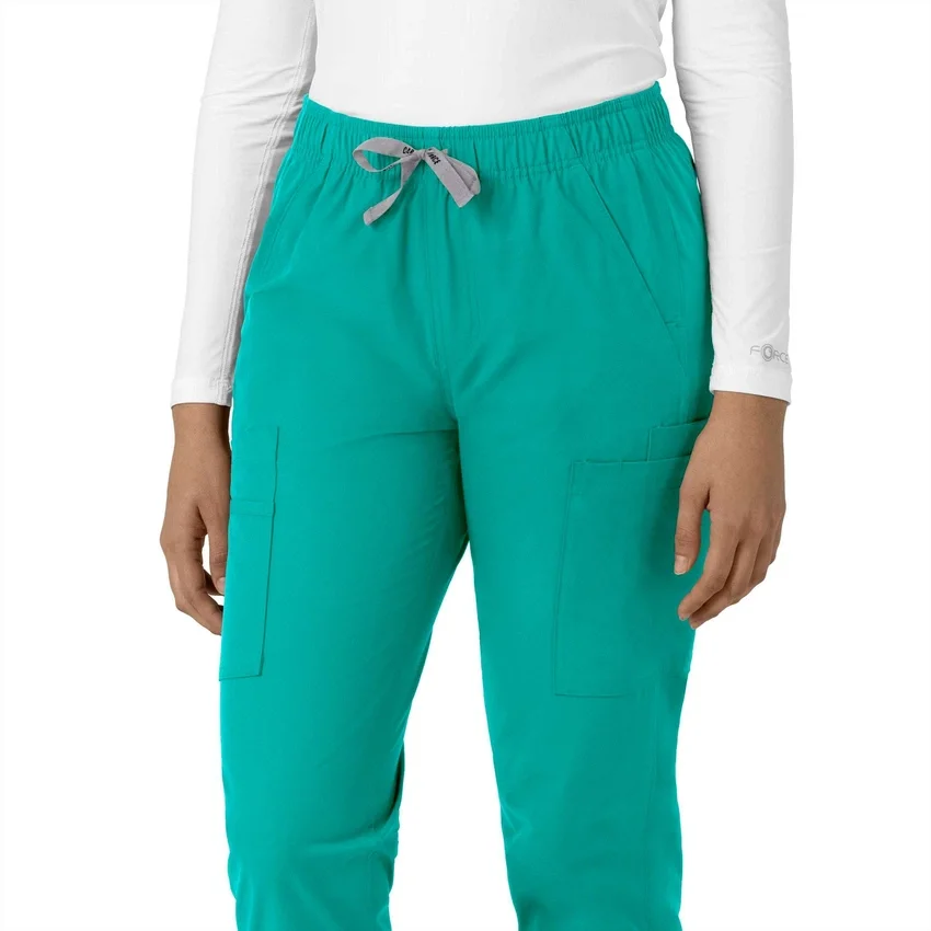 Kadın Force Essentials Düz Paça Scrub Pantolon