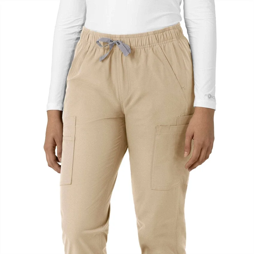 Kadın Force Essentials Düz Paça Scrub Pantolon