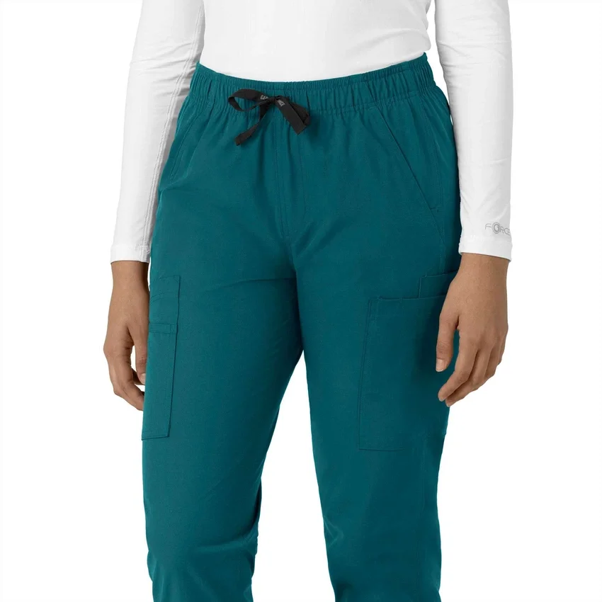 Kadın Force Essentials Düz Paça Scrub Pantolon