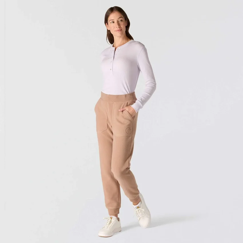 Kadın Force Gevşek Kesim Polar Jogger Pantolon