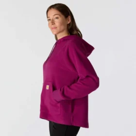 Kadın Force Hızlı Kuruyan Oversized Polar Kapüşonlu Sweatshirt
