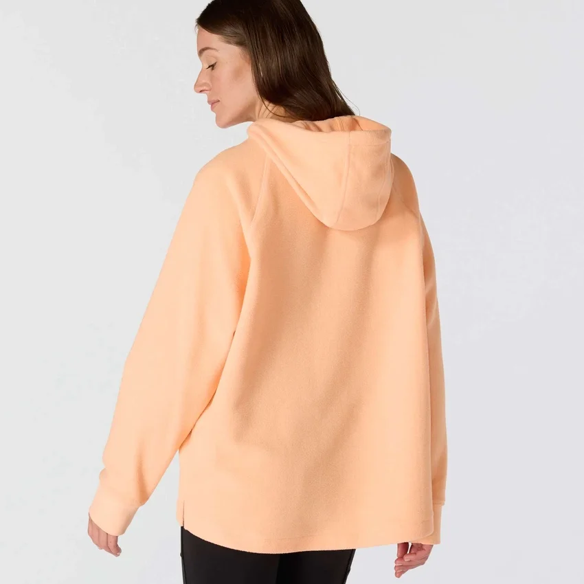Kadın Force Hızlı Kuruyan Oversized Polar Kapüşonlu Sweatshirt