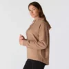 Kadın Force Hızlı Kuruyan Oversized Polar Kapüşonlu Sweatshirt