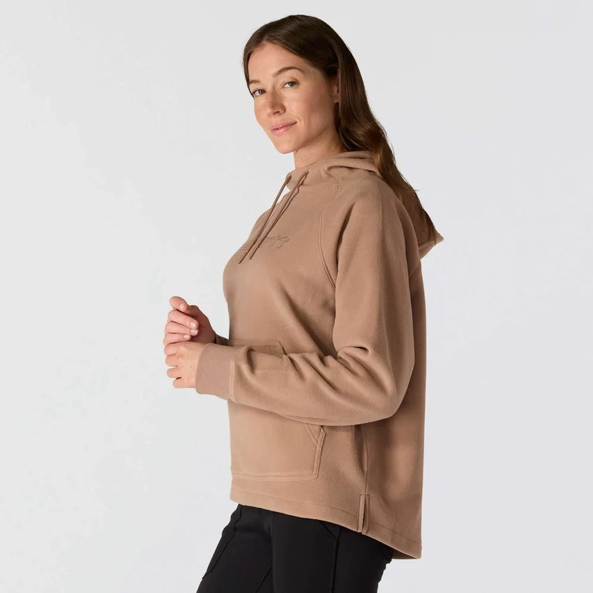 Kadın Force Hızlı Kuruyan Oversized Polar Kapüşonlu Sweatshirt
