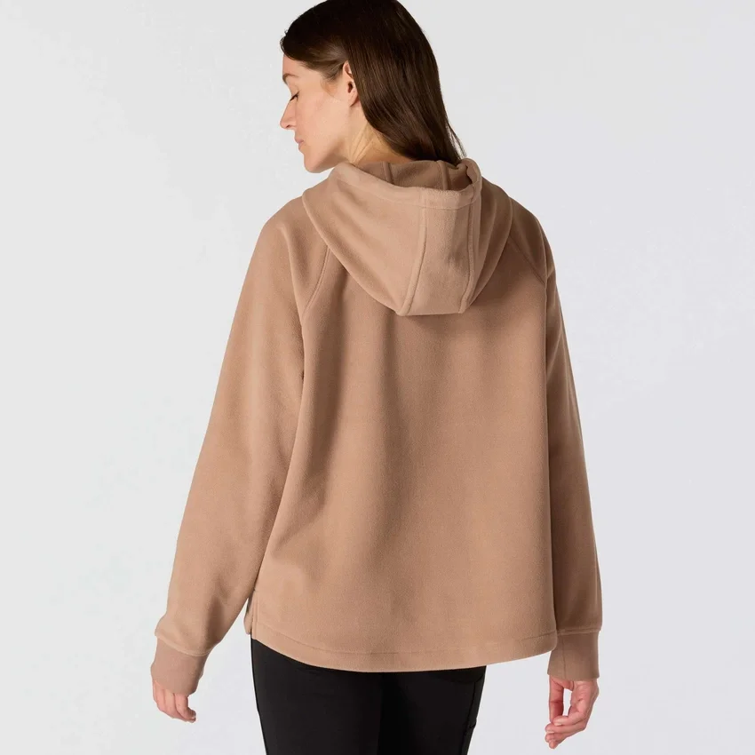 Kadın Force Hızlı Kuruyan Oversized Polar Kapüşonlu Sweatshirt