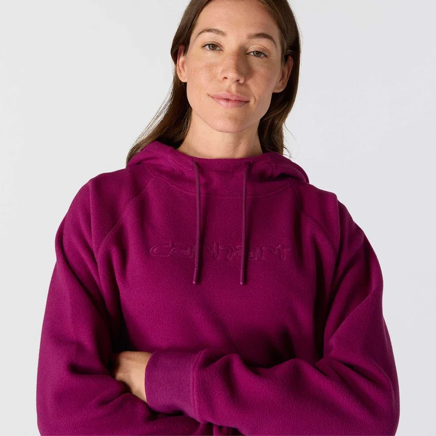 Kadın Force Hızlı Kuruyan Oversized Polar Kapüşonlu Sweatshirt