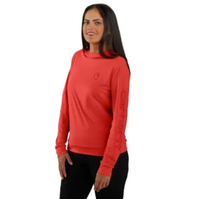 Kadın Force Sun Defender UPF 50+ Nem Emici Kapüşonlu Sweatshirt - Güneş Koruyucu Kapüşonlu sweatshirtler