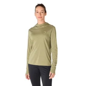 Kadın Force Sun Defender UPF 50+ Nem Emici Kapüşonlu Sweatshirt - Güneş Koruyucu Kapüşonlu sweatshirtler