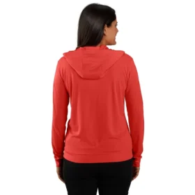 Kadın Force Sun Defender UPF 50+ Nem Emici Kapüşonlu Sweatshirt – Güneş Koruyucu Kapüşonlu sweatshirtler