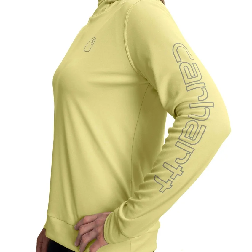 Kadın Force Sun Defender UPF 50+ Nem Emici Kapüşonlu Sweatshirt - Güneş Koruyucu Kapüşonlu sweatshirtler