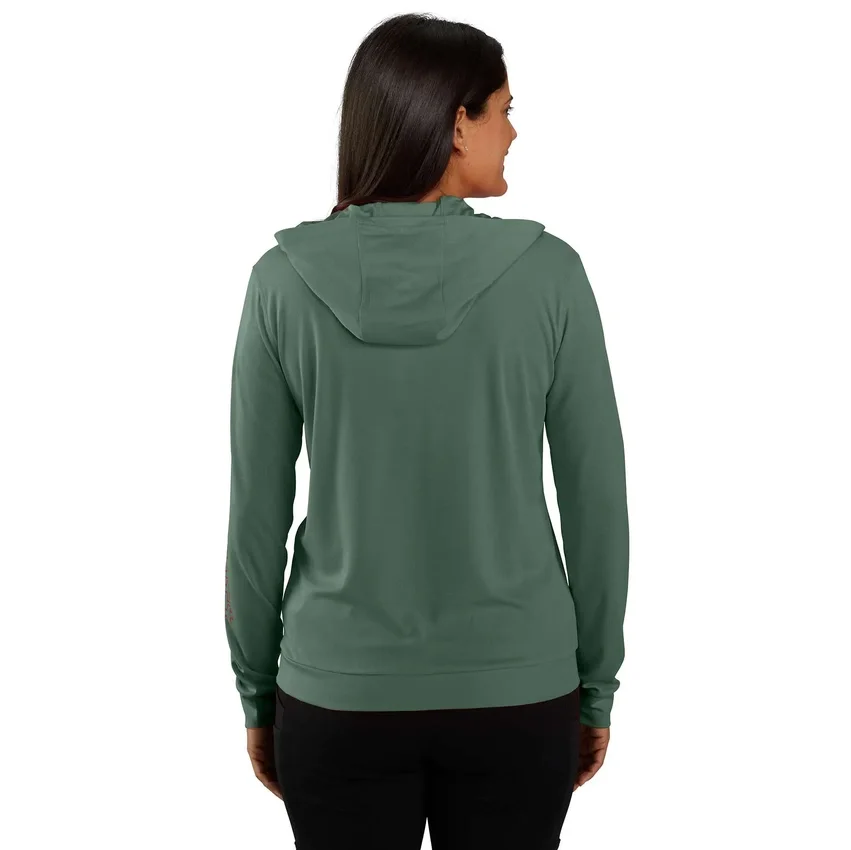 Kadın Force Sun Defender UPF 50+ Nem Emici Kapüşonlu Sweatshirt - Güneş Koruyucu Kapüşonlu sweatshirtler