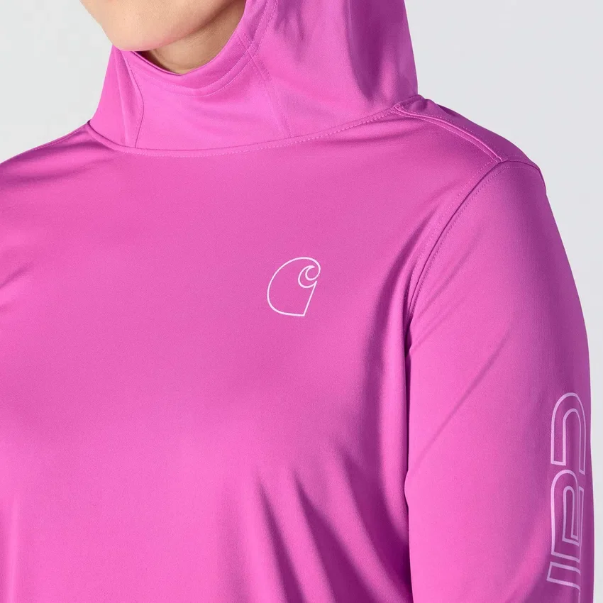 Kadın Force Sun Defender UPF 50+ Nem Emici Kapüşonlu Sweatshirt - Güneş Koruyucu Kapüşonlu sweatshirtler