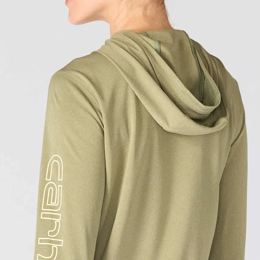 Kadın Force Sun Defender UPF 50+ Nem Emici Kapüşonlu Sweatshirt - Güneş Koruyucu Kapüşonlu sweatshirtler