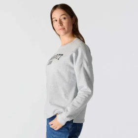 Kadın Geniş Kesim Orta Ağırlıkta carhartt 1889 Grafikli Bisiklet Yaka Sweatshirt