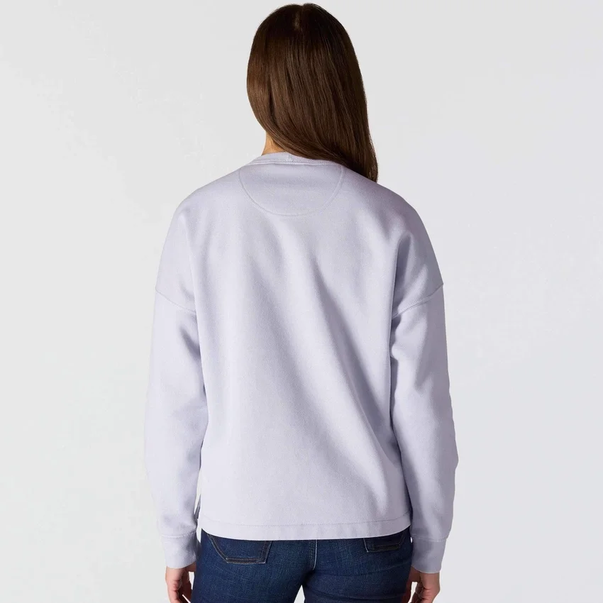 Kadın Geniş Kesim Orta Ağırlıkta carhartt 1889 Grafikli Bisiklet Yaka Sweatshirt