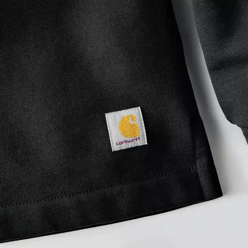 Kadın Geniş Kesim Orta Ağırlıkta carhartt 1889 Grafikli Bisiklet Yaka Sweatshirt
