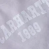 Kadın Geniş Kesim Orta Ağırlıkta carhartt 1889 Grafikli Bisiklet Yaka Sweatshirt