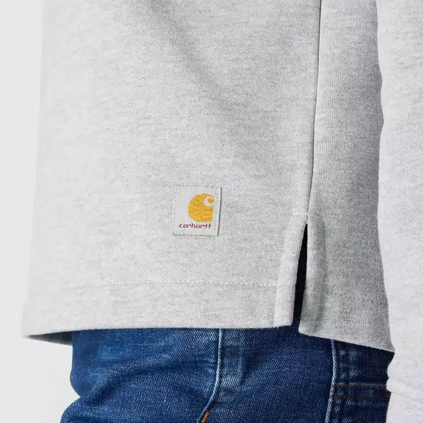 Kadın Geniş Kesim Orta Ağırlıkta carhartt 1889 Grafikli Bisiklet Yaka Sweatshirt