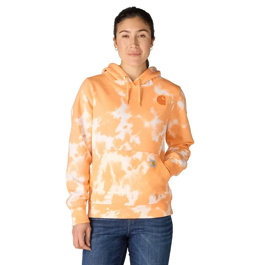 Kadın Marquette Tie Dye Kapüşonlu Sweatshirt
