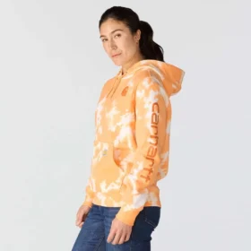 Kadın Marquette Tie Dye Kapüşonlu Sweatshirt
