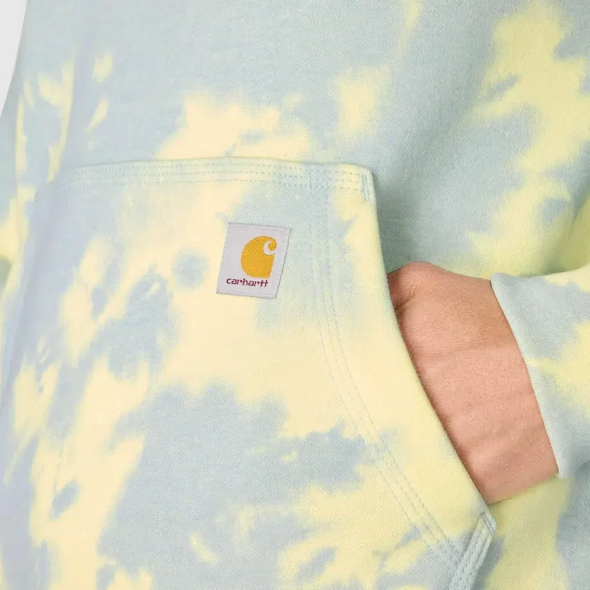 Kadın Marquette Tie Dye Kapüşonlu Sweatshirt