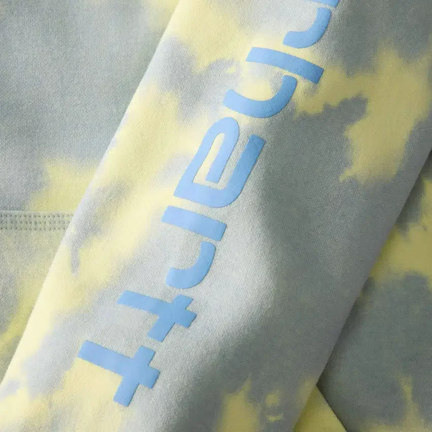 Kadın Marquette Tie Dye Kapüşonlu Sweatshirt