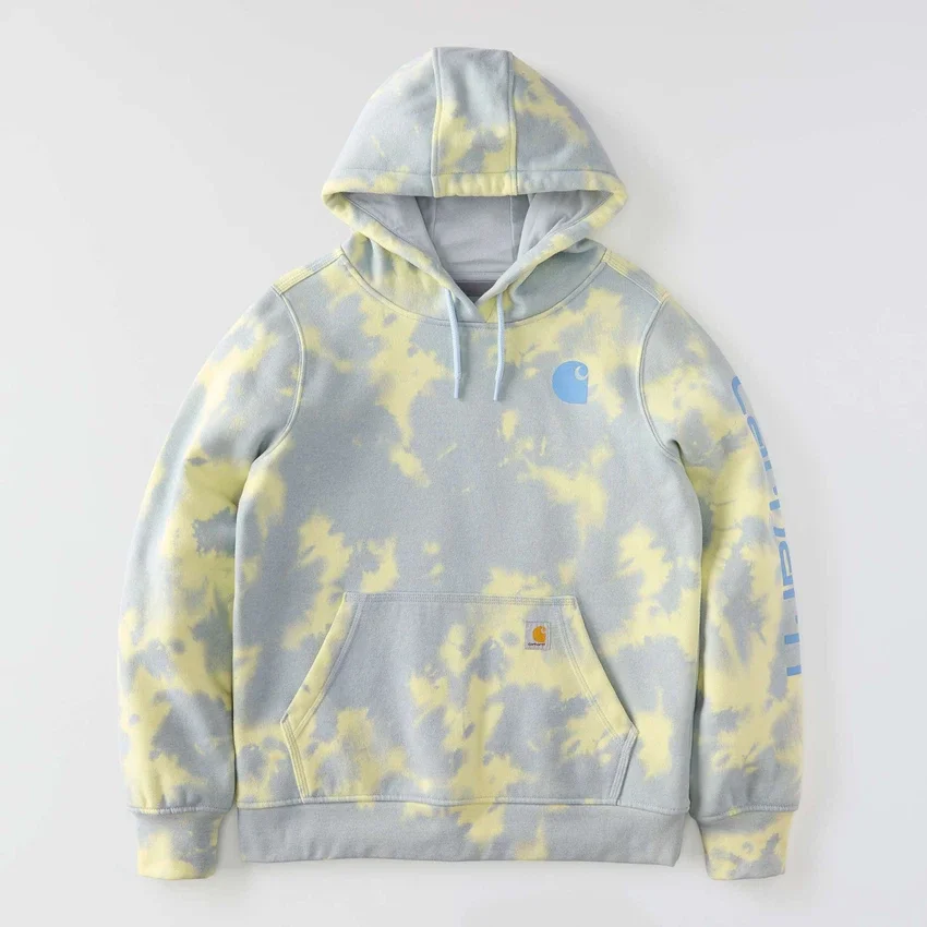 Kadın Marquette Tie Dye Kapüşonlu Sweatshirt