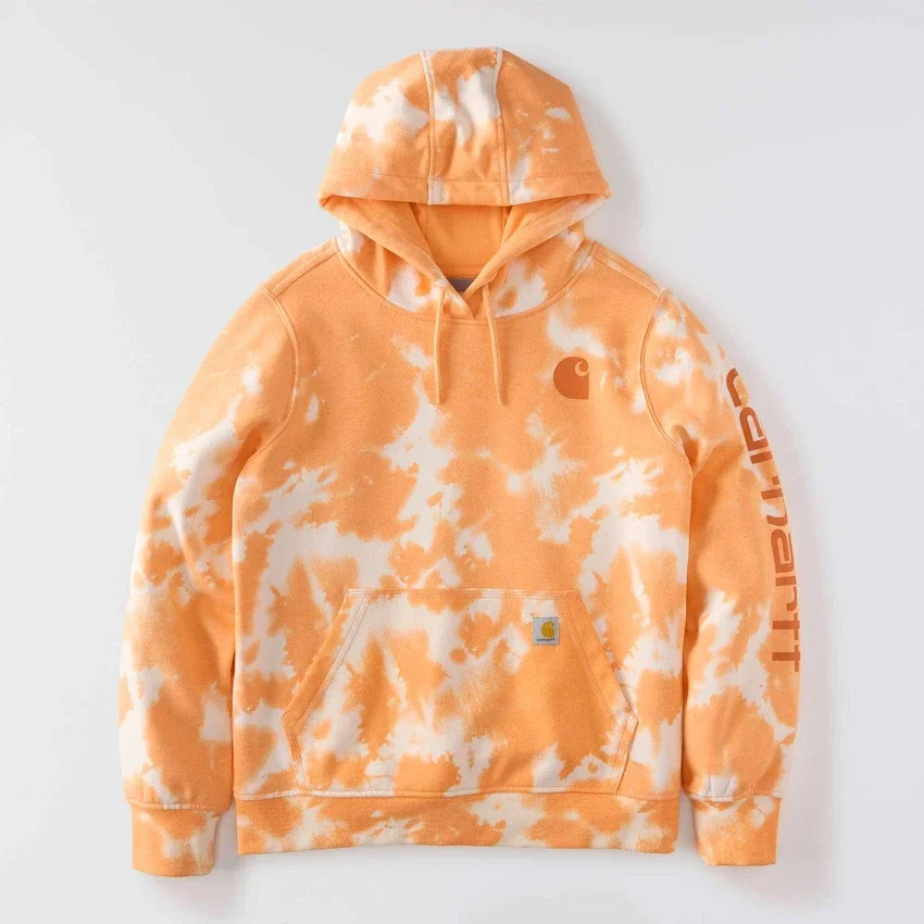 Kadın Marquette Tie Dye Kapüşonlu Sweatshirt