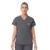Kadın Rugged Flex Fld V Yaka Scrub Üst