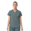 Kadın Rugged Flex Fld V Yaka Scrub Üst