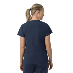 Kadın Rugged Flex Fld V Yaka Scrub Üst