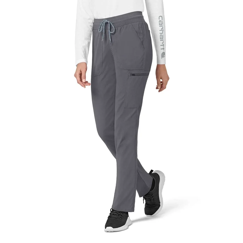 Kadın Rugged Flex® Peak Dar Paça Scrub Pantolon