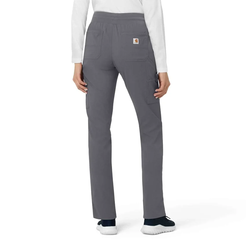 Kadın Rugged Flex® Peak Dar Paça Scrub Pantolon