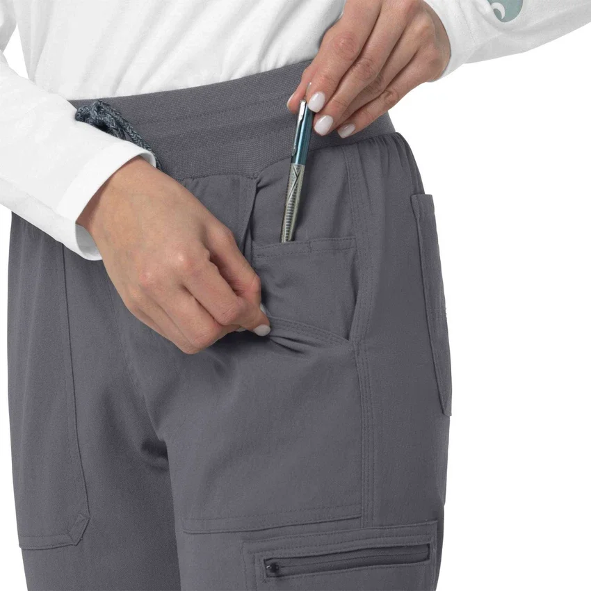 Kadın Rugged Flex® Peak Dar Paça Scrub Pantolon