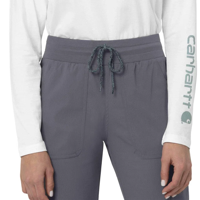 Kadın Rugged Flex® Peak Dar Paça Scrub Pantolon