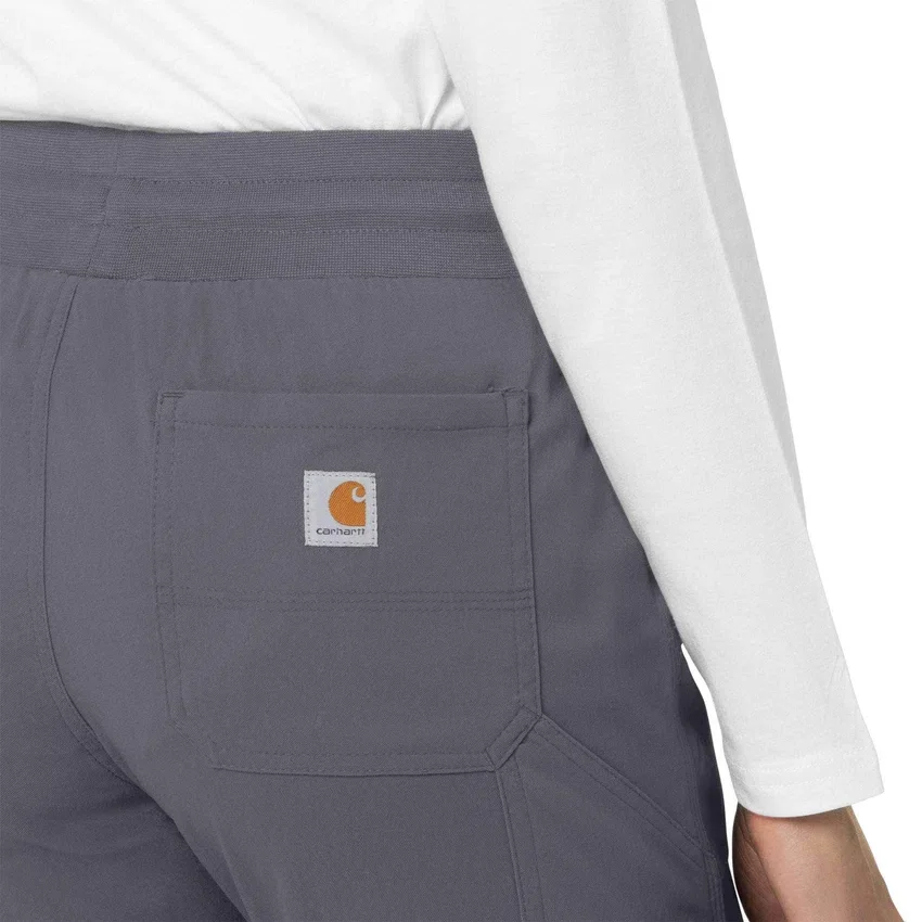 Kadın Rugged Flex® Peak Dar Paça Scrub Pantolon