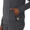 Kadın Rugged Flex® Rscu Scrub Yarım Fermuarlı