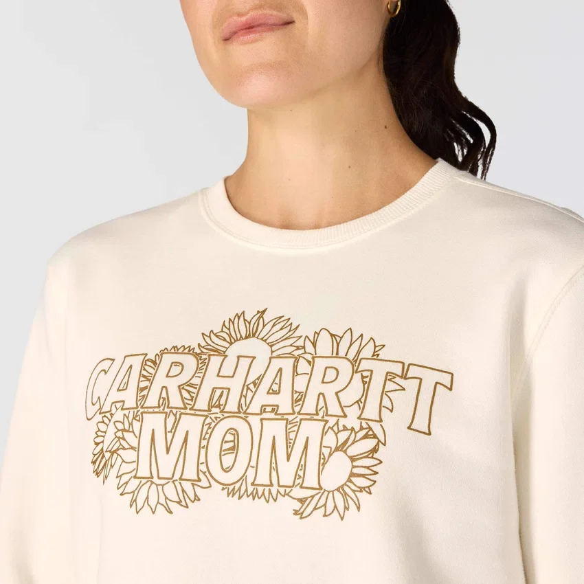 Kadın Sawyer Anneler Günü Desenli Bisiklet Yaka Sweatshirt