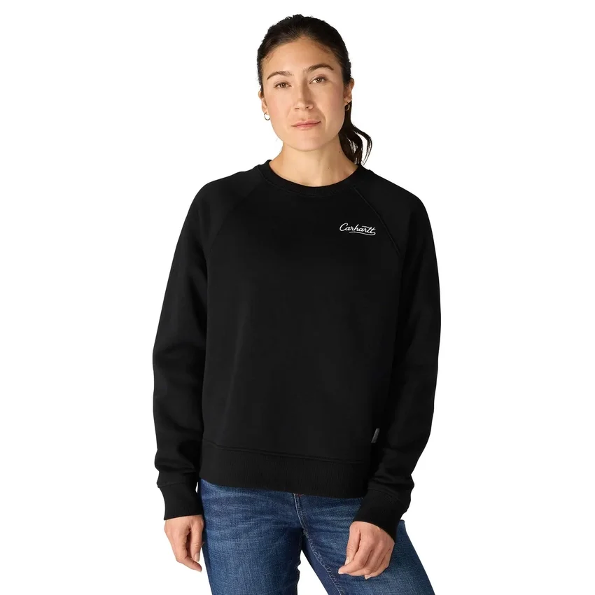 Kadın Sawyer Bol Kesim Bisiklet Yaka Sweatshirt
