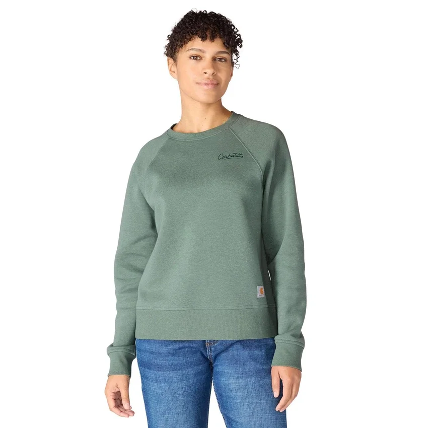 Kadın Sawyer Bol Kesim Bisiklet Yaka Sweatshirt