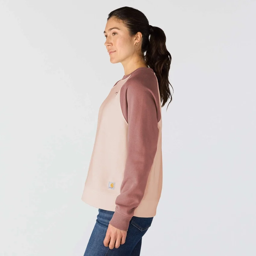Kadın Sawyer Bol Kesim Bisiklet Yaka Sweatshirt