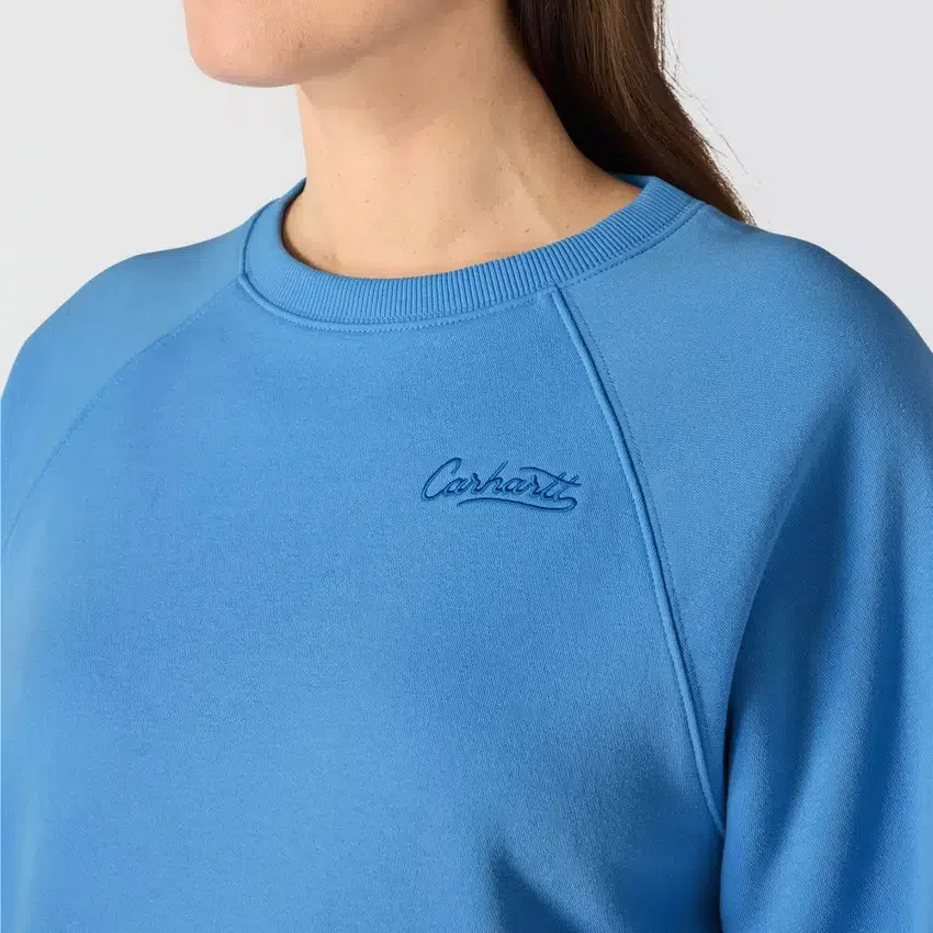 Kadın Sawyer Bol Kesim Bisiklet Yaka Sweatshirt