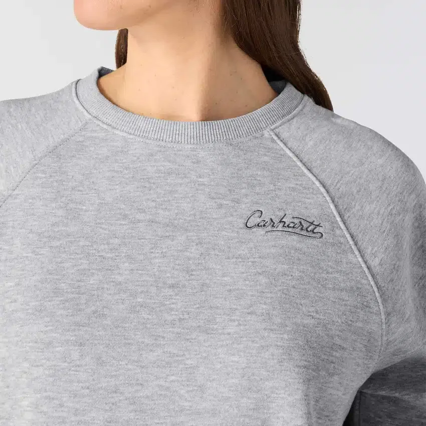 Kadın Sawyer Bol Kesim Bisiklet Yaka Sweatshirt