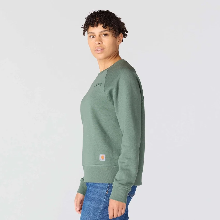 Kadın Sawyer Bol Kesim Bisiklet Yaka Sweatshirt